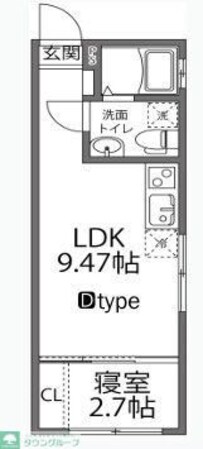 ラヴィージェ赤羽の物件間取画像